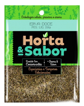 HORTA & SABOR SACHE ERVA DOCE 20G