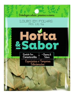 HORTA & SABOR SACHE LOURO EM FOLHAS 05G