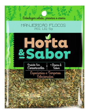 HORTA & SABOR SACHE MANJERICAO EM FLOCO 05G