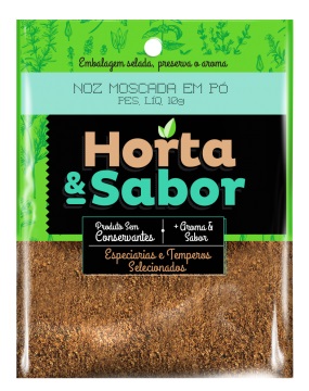 HORTA & SABOR SACHE NOZ MOSCADA EM PO 10G