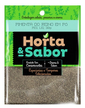 HORTA & SABOR SACHE PIMENTA DO REINO EM PO 30G