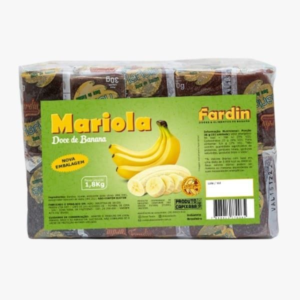 MARIOLA FARDIN 1,8KG C/50 UNIDADE MEDIA