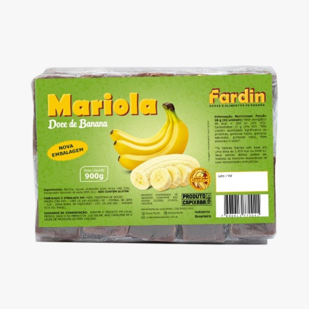 MARIOLA FARDIN   900G C/50 UNIDADE PEQUENA