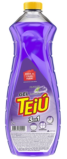 DESINFETANTE TEIU GEL 2KG LAVANDA MULTI-USO