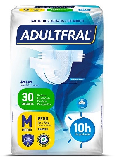 FRALDA GERIÁTRICA ADULTFRAL HIP M 30UN