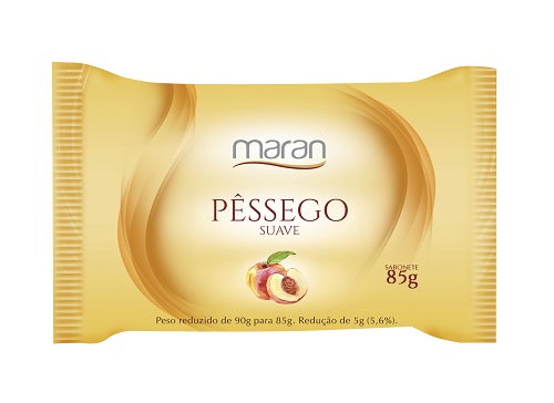 SABONETE MARAN SUAVE 85G PESSEGO