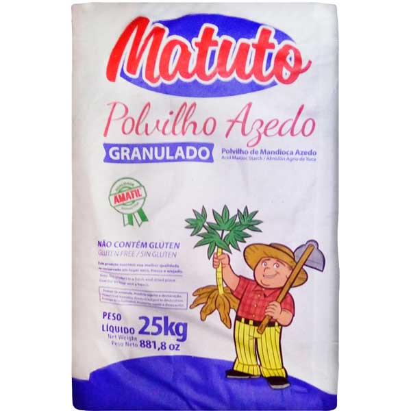 POLVILHO MATUTO AZEDO 25KG GRANULADO