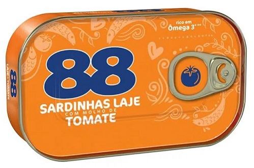 SARDINHA 88 125G OLEO | Wilso Distribuidor