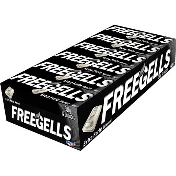 DROPS FREEGELLS EXTRA-FORTE PRETO 