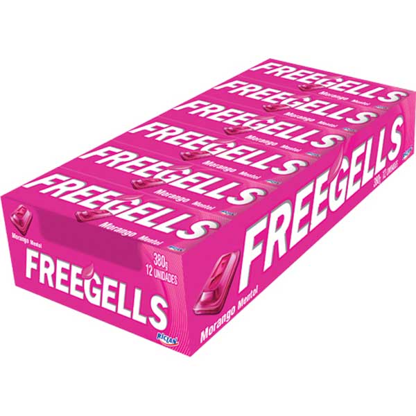 DROPS FREEGELLS MORANGO DROPS FREEGELLS MORANGO