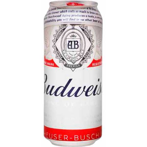 CERVEJA LATAO 473ML BUDWEISER   CERVEJA LATAO 473ML BUDWEISER