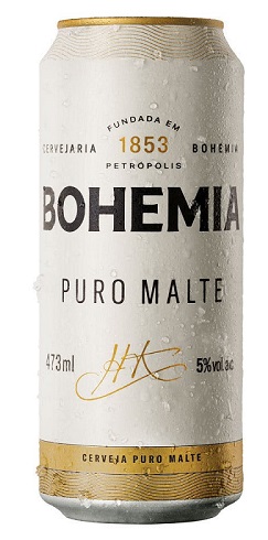 CERVEJA LATAO 473ML BOHEMIA PURO MALTE 