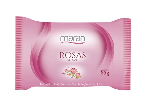 SABONETE MARAN SUAVE 85G ROSAS