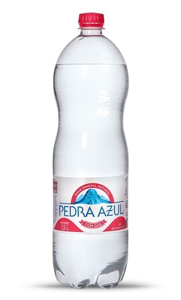 ÁGUA MINERAL PEDRA AZUL COM GAS 1.5L 