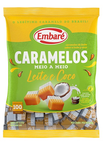 CARAMELO EMBARE TRADICIONAL 660G LEITE/COCO 