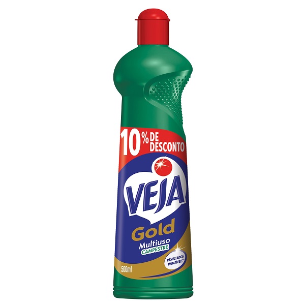 LIMPADOR MULTIUSO VEJA GOLD 500ML CAMPESTRE  LIMPADOR MULTIUSO VEJA GOLD 500ML CAMPESTRE
