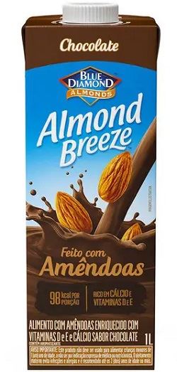 LEITE DE AMENDOAS ALMOND BREEZE CHOCOLATE 1L