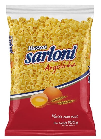 MACARRAO COM OVOS SARLONI  500G ARGOLINHA