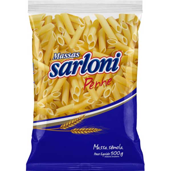 MACARRAO SARLONI SEMOLA  500G PENNE