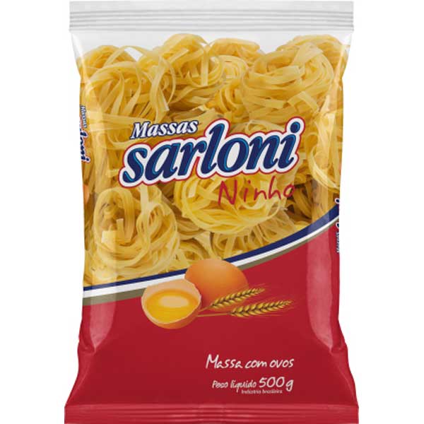 MACARRAO COM OVOS SARLONI  500G NINHO