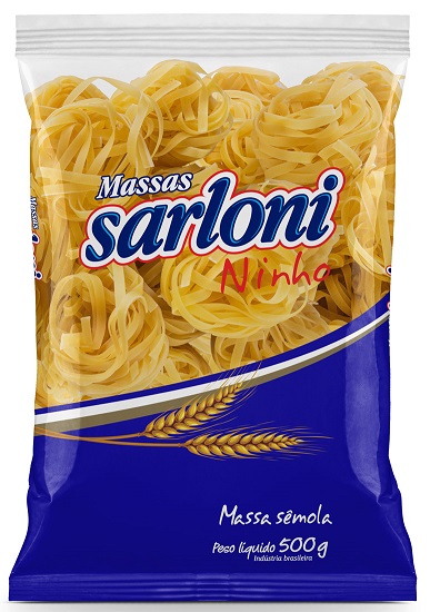 MACARRAO SARLONI SEMOLA  500G NINHO MACARRAO SARLONI SEMOLA  500G NINHO
