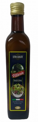 OLEO MISTO VIDRO 500ML VITTORIA