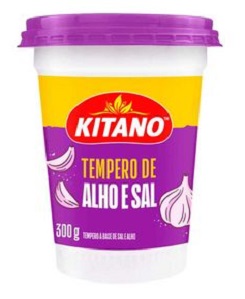 TEMPERO EM PASTA KITANO POTE 300G ALHO E SAL