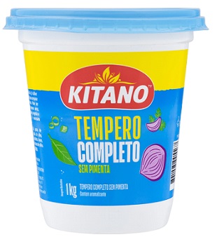 TEMPERO EM PASTA KITANO POTE 1KG COMPLETO SEM PIMENTA