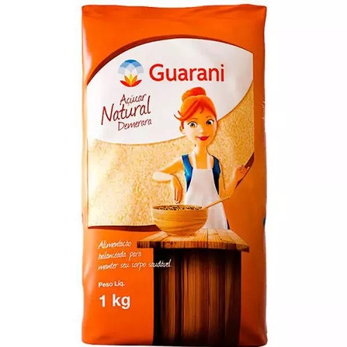 AÇÚCAR DEMERARA GUARANI 1KG