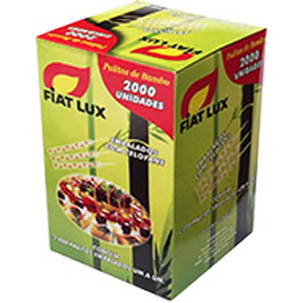PALITO DE DENTE DE BAMBU FIAT LUX SACHE C/2000 PALITO DE DENTE DE BAMBU FIAT LUX SACHE C/2000