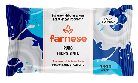 SABONETE FARNESE 180G PURO HIDRATANTE