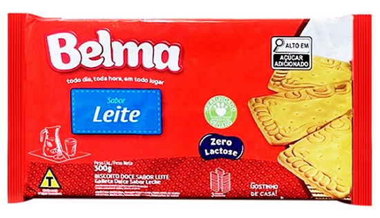 BISCOITO BELMA 300G LEITE