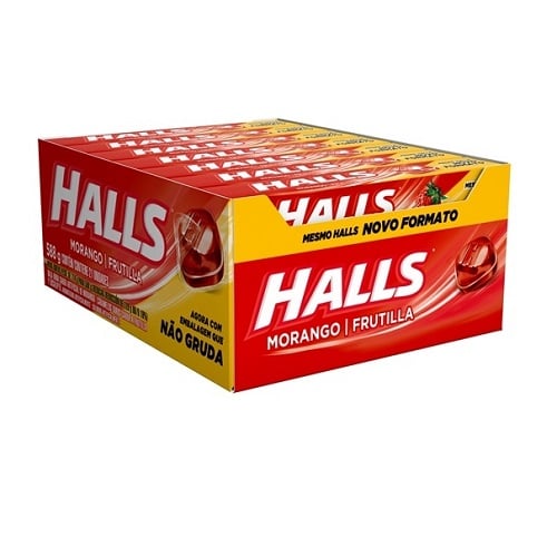 DROPS HALLS MORANGO