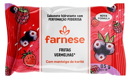 SABONETE FARNESE  85G FRUTAS VERMELHAS