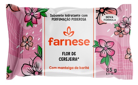 SABONETE FARNESE  85G FLOR DE CEREJEIRA