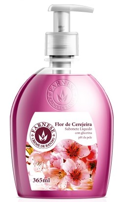 SABONETE FARNESE LIQ 500ML FLOR DE CEREJEIRA