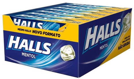 DROPS HALLS MENTOL DROPS HALLS MENTOL