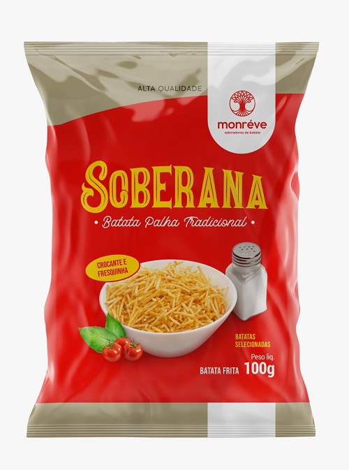 BATATA PALHA SOBERANA 100G