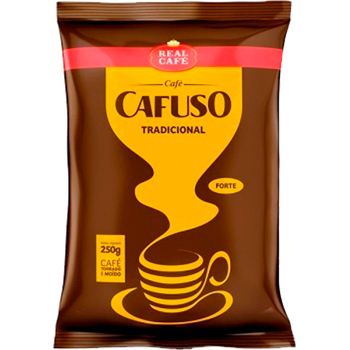 CAFÉ EM PÓ PACOTE 250G CAFUSO TRADICIONAL