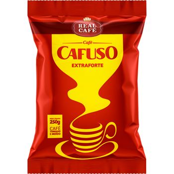 CAFÉ EM PÓ PACOTE 250G CAFUSO EXTRA FORTE