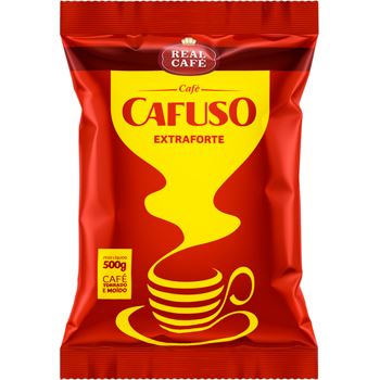 CAFÉ EM PÓ PACOTE 500G CAFUSO EXTRA FORTE