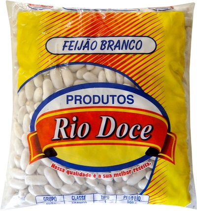 FEIJÃO BRANCO RIO DOCE 500G