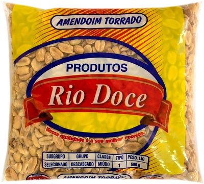 AMENDOIM TORRADO  500G RIO DOCE