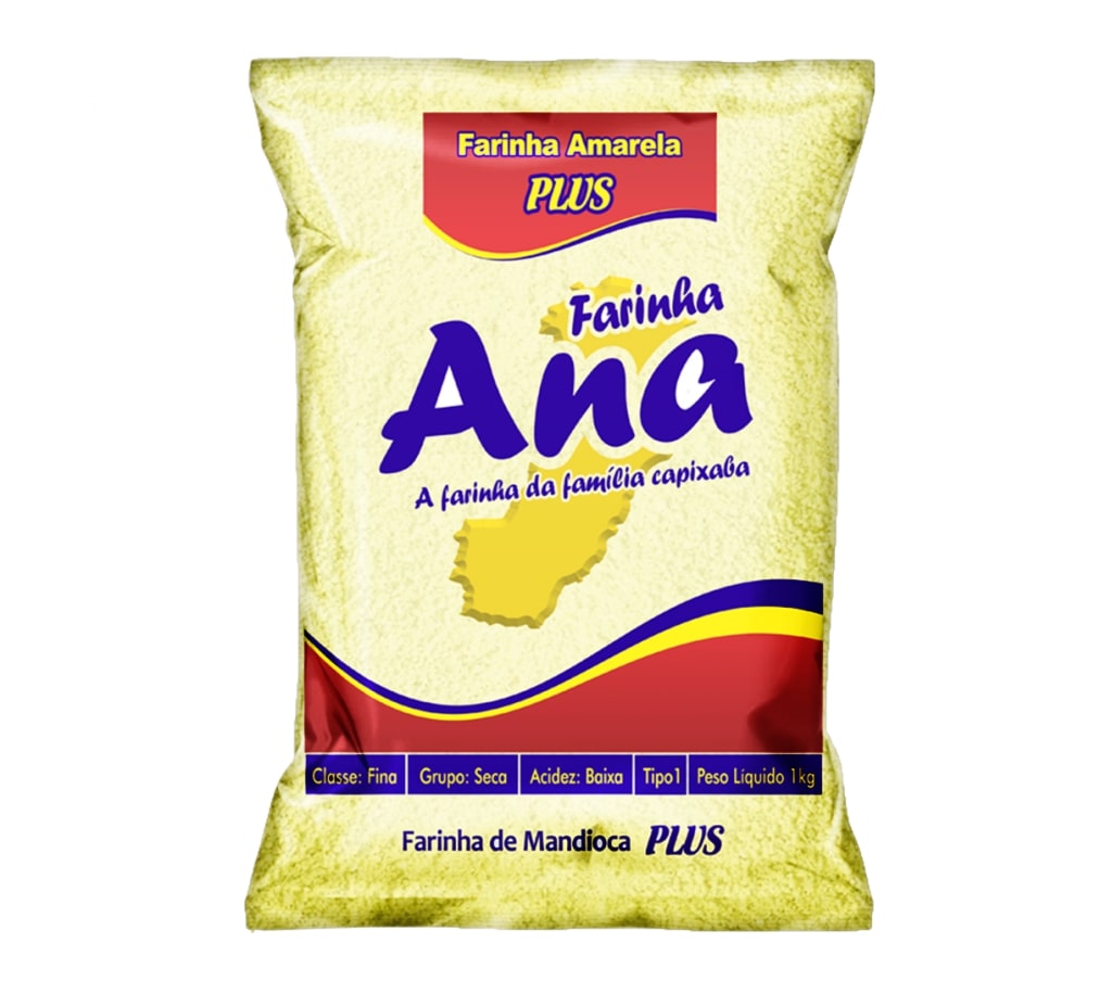 FARINHA DE MANDIOCA AMARELA TP 1 ANA 1KG