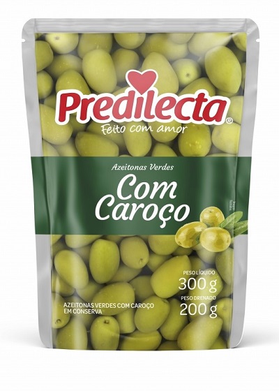 AZEITONA VERDE DOY P PREDILEC COM CAROÇO 200G