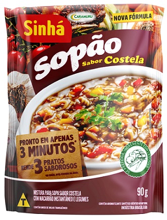 SOPA EM PO SINHA SOPAO 90G COSTELA