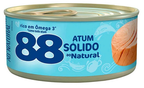 ATUM 88 SOLIDO 140G AO NATURAL