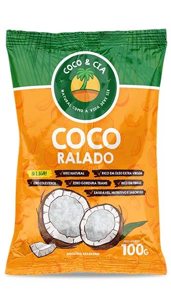 COCO RALADO 100G COCO&CIA INTEGRAL
