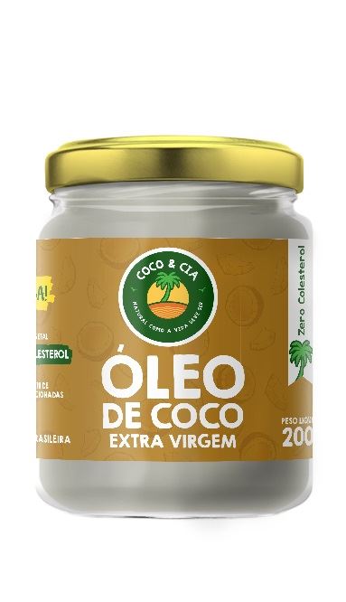 OLEO COCO EXT VIRGEM COCO&CIA VD 200ML