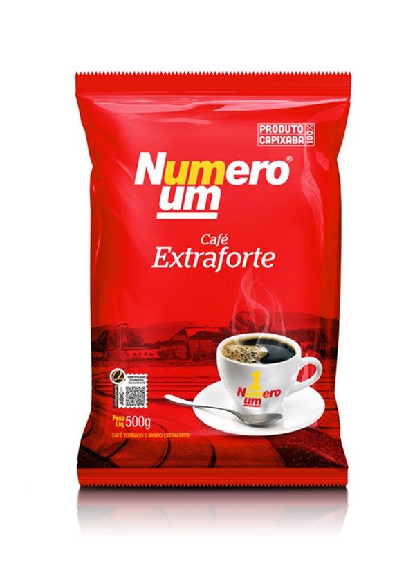 CAFÉ EM PÓ PACOTE 500G NÚMERO UM EXTRA FORTE
